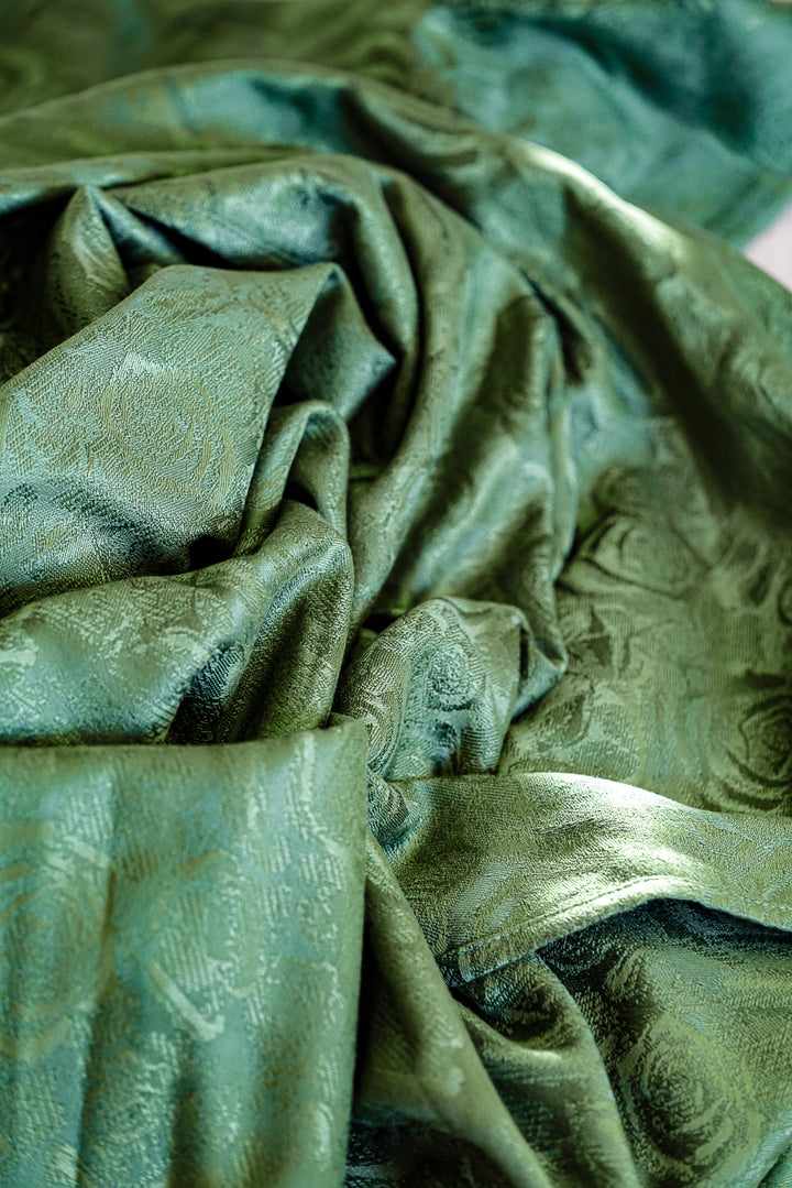 Draagdoek Groene roos