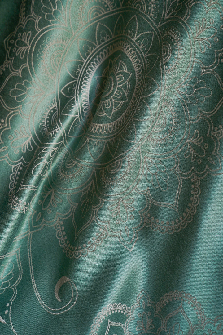 Draagdoek Mandala olijfbeige