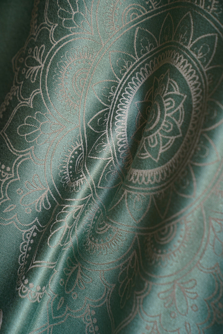 Draagdoek Mandala olijfbeige