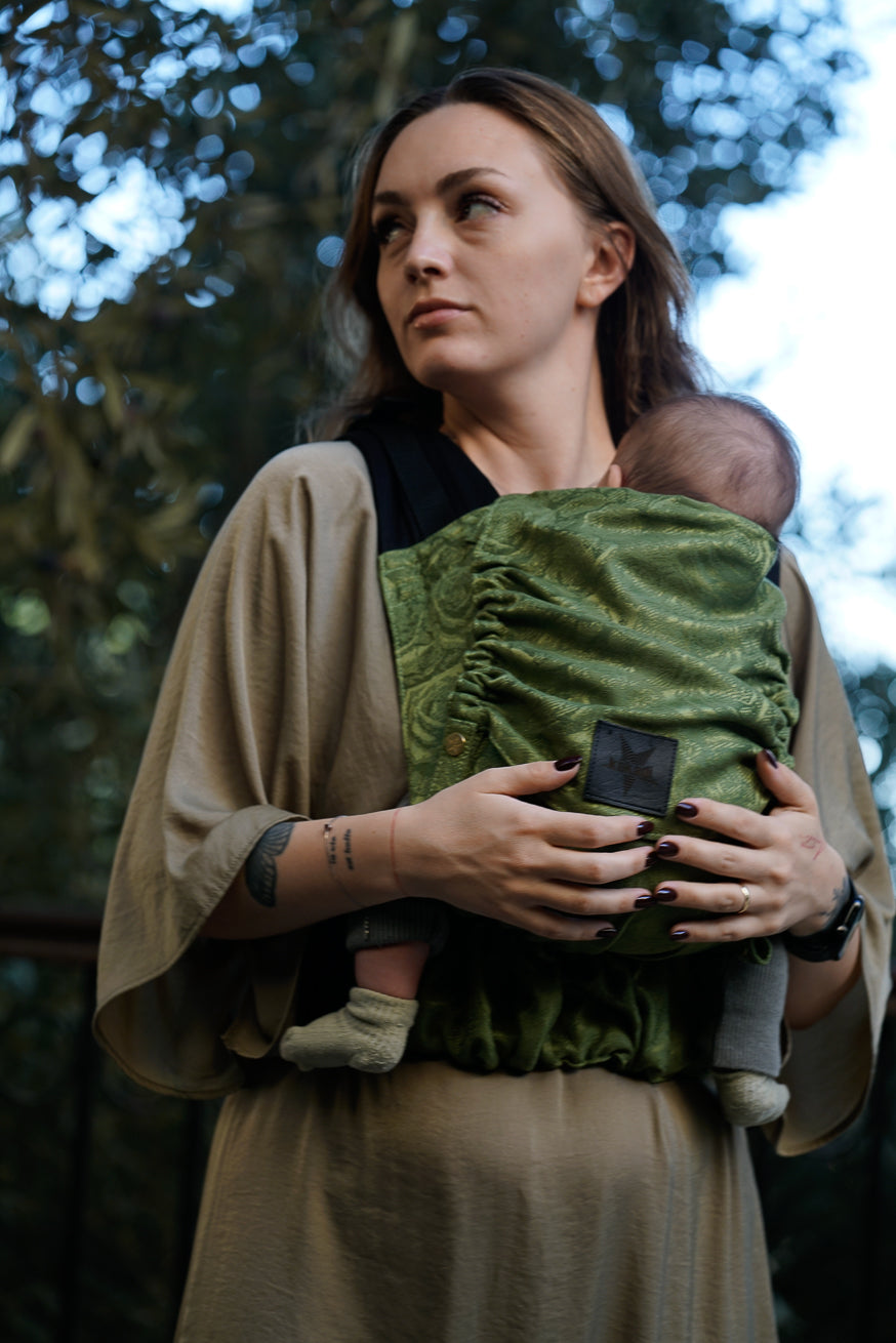 Draagzak Flip Groene roos