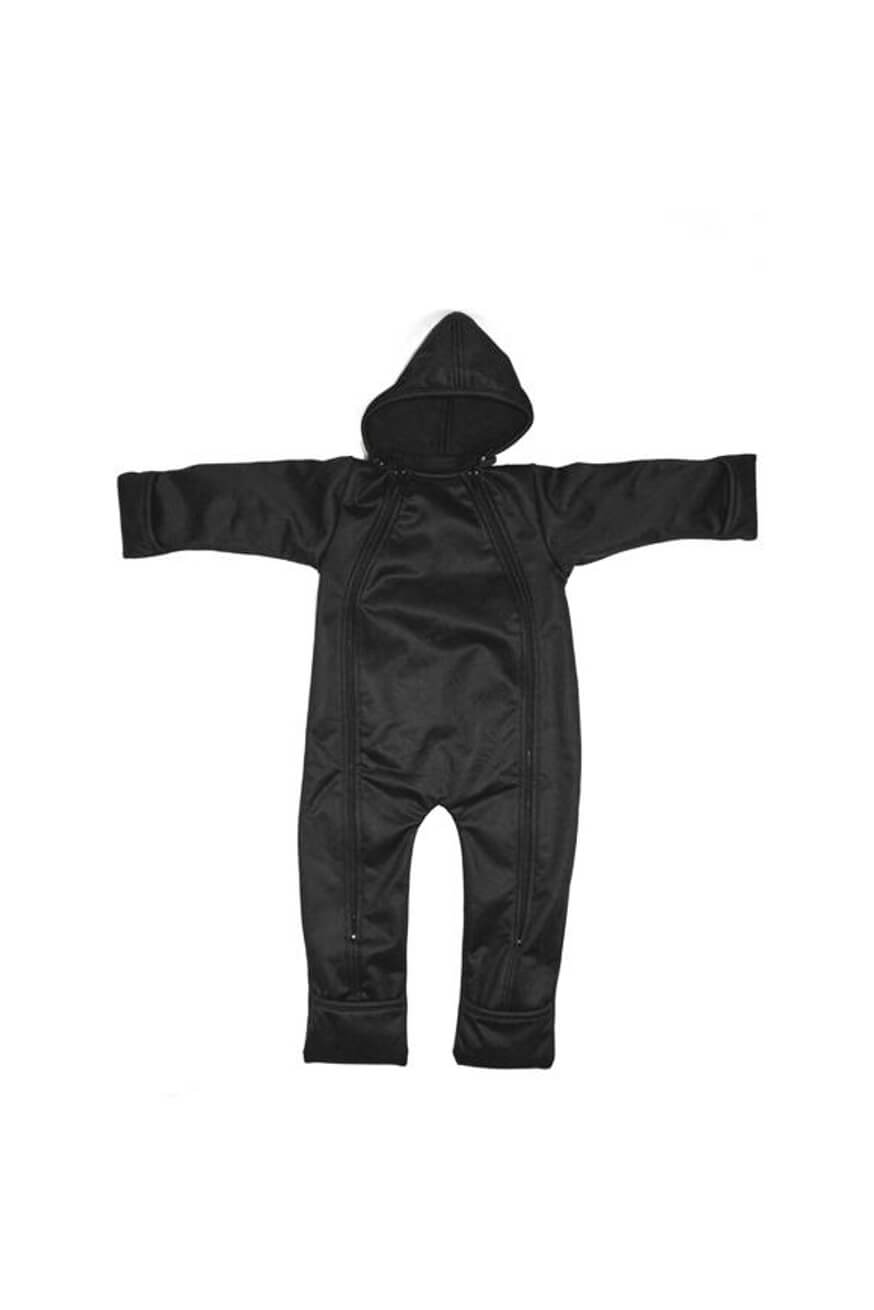 Softshell -dragerpak zwart
