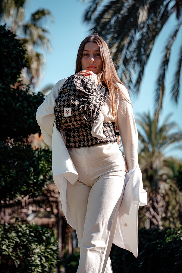 Draagzak Flip Pied-de-poule Maxim - KOKADI