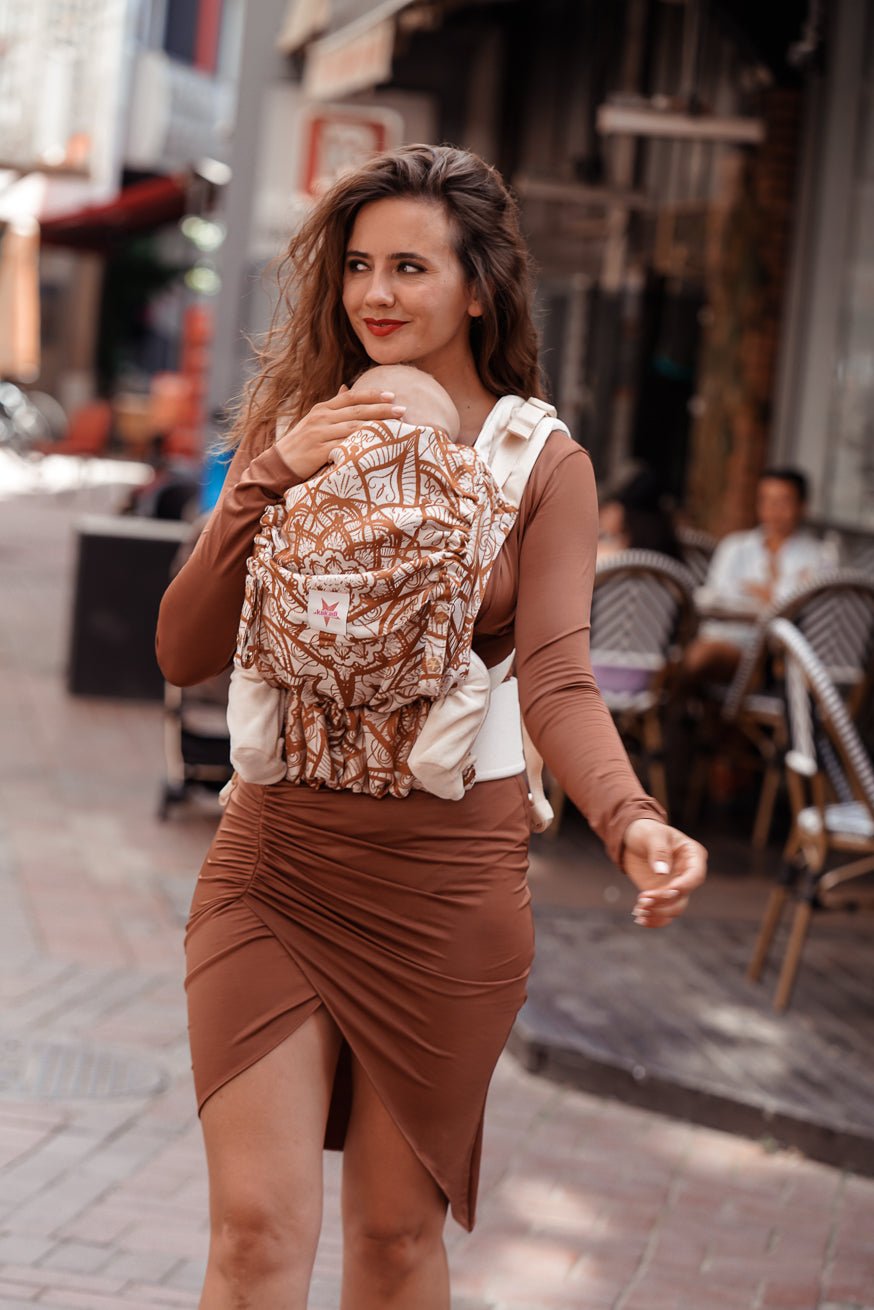 Draagzak Flip Lilenia Latte Macchiato - KOKADI