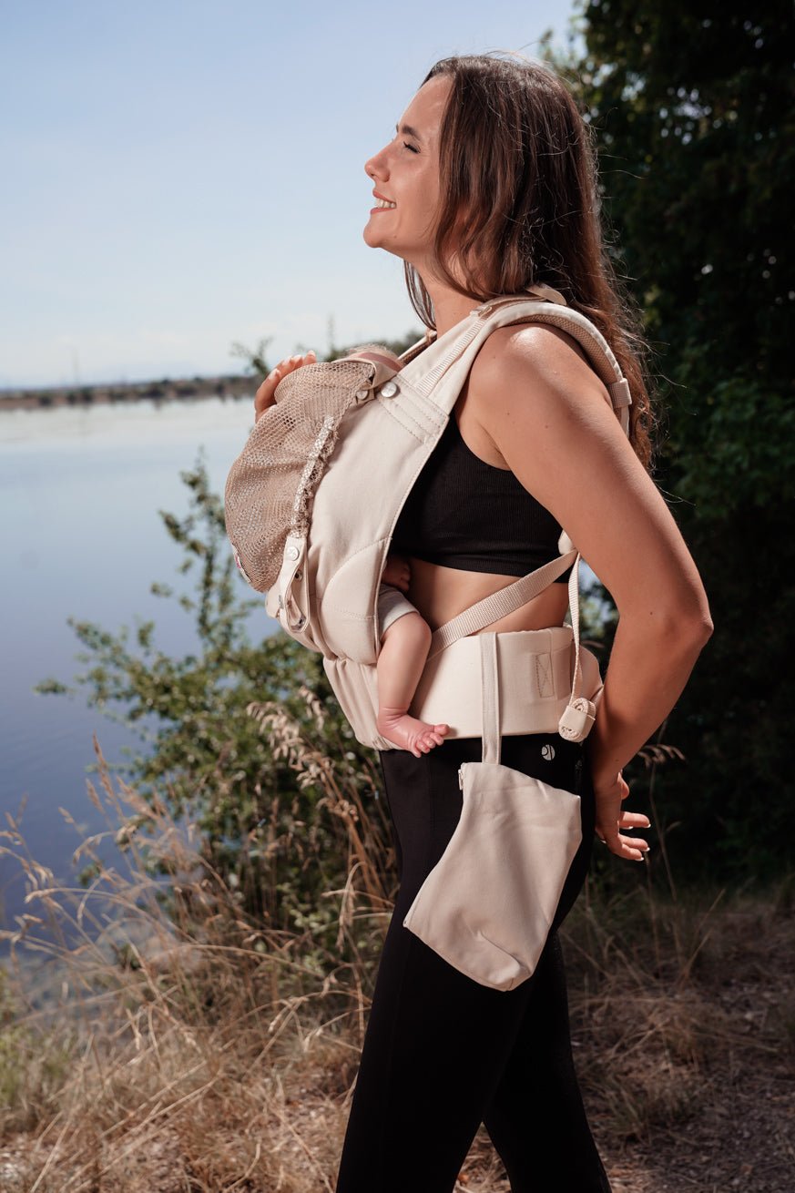 Draagzak Flip Performance Air Gewoon crème - KOKADI