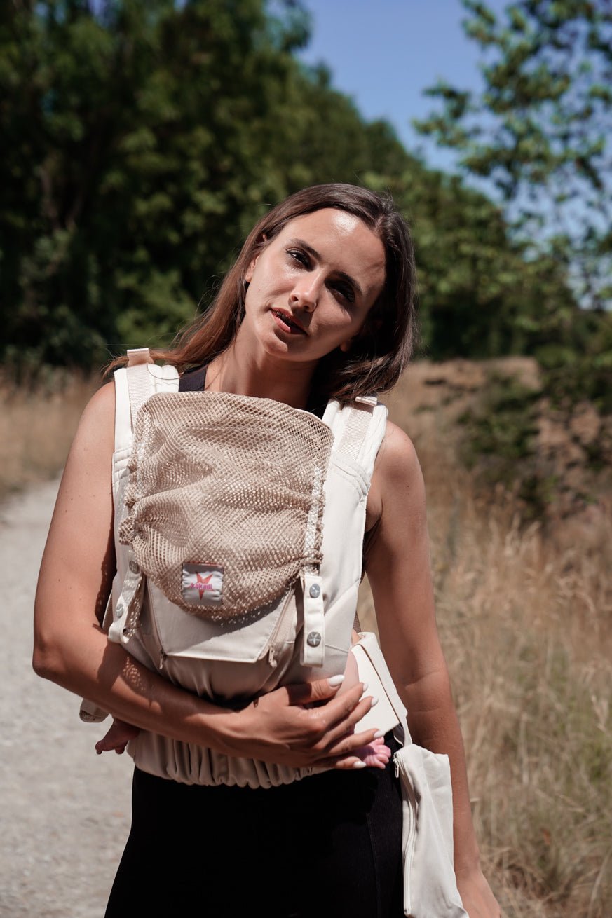 Draagzak Flip Performance Air Gewoon crème - KOKADI