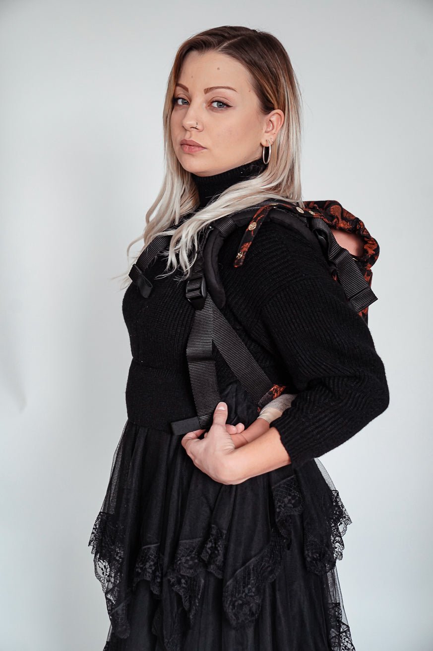 Draagzak Onbu Schedels x Florian - KOKADI