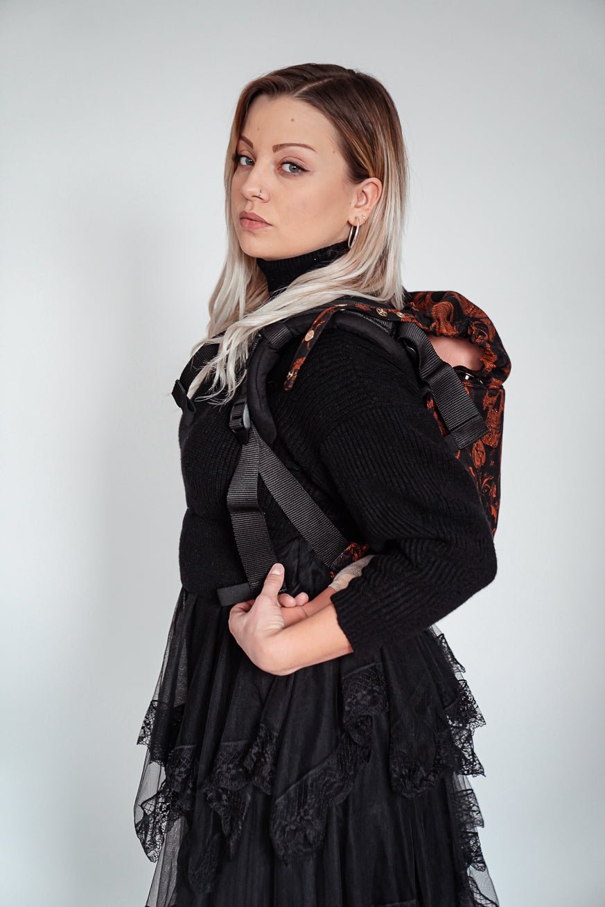 Draagzak Onbu Schedels x Florian - KOKADI