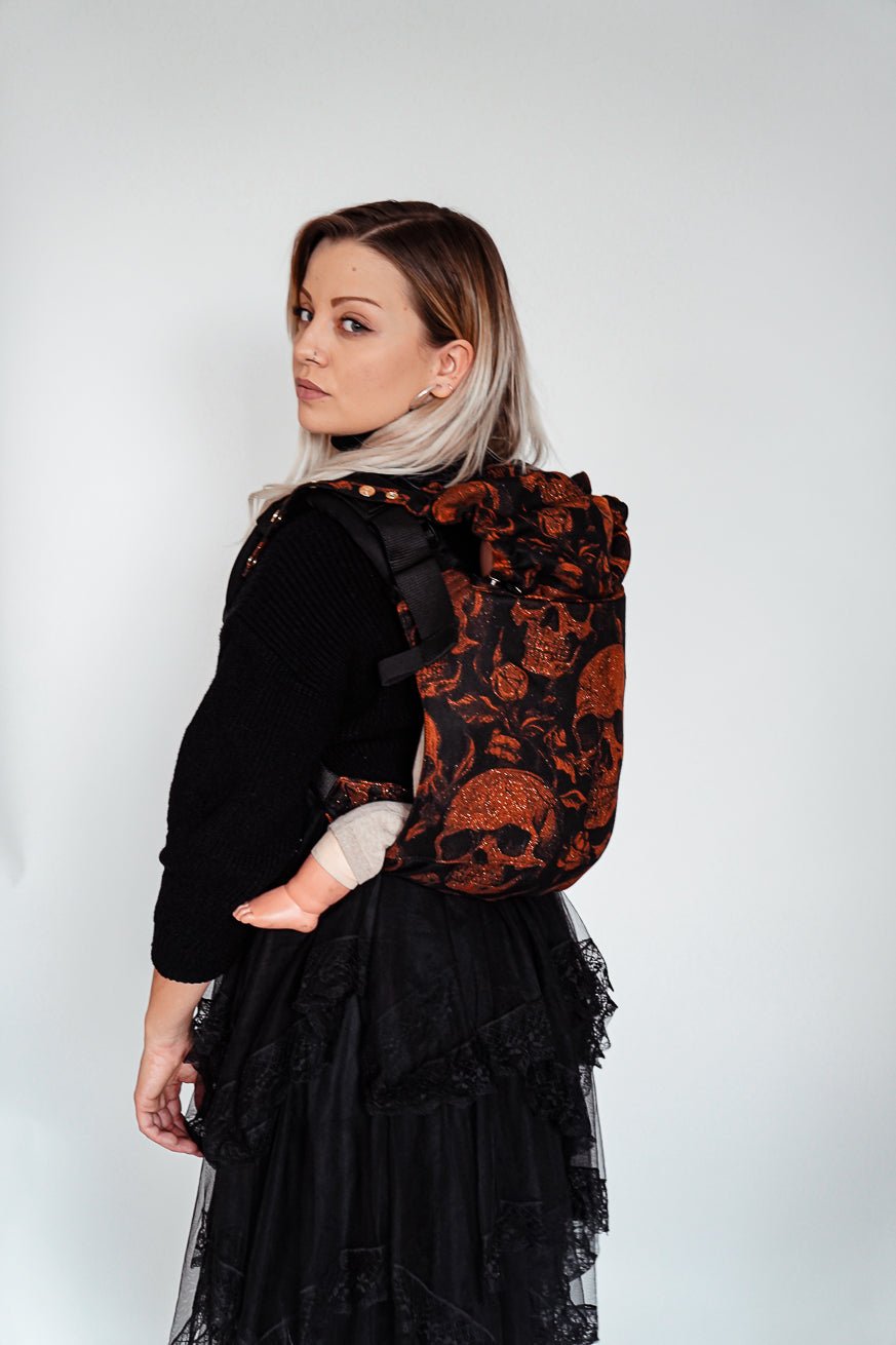 Draagzak Onbu Schedels x Florian - KOKADI