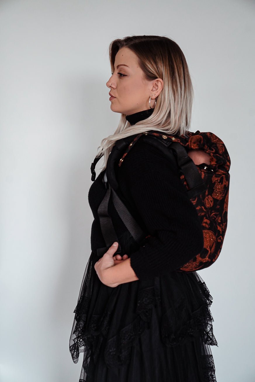 Draagzak Onbu Schedels x Florian - KOKADI