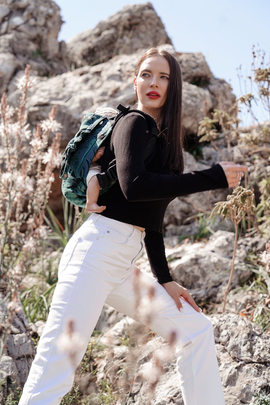 Draagzak Onbu Tropi Cally door Fiona Erdmann - KOKADI