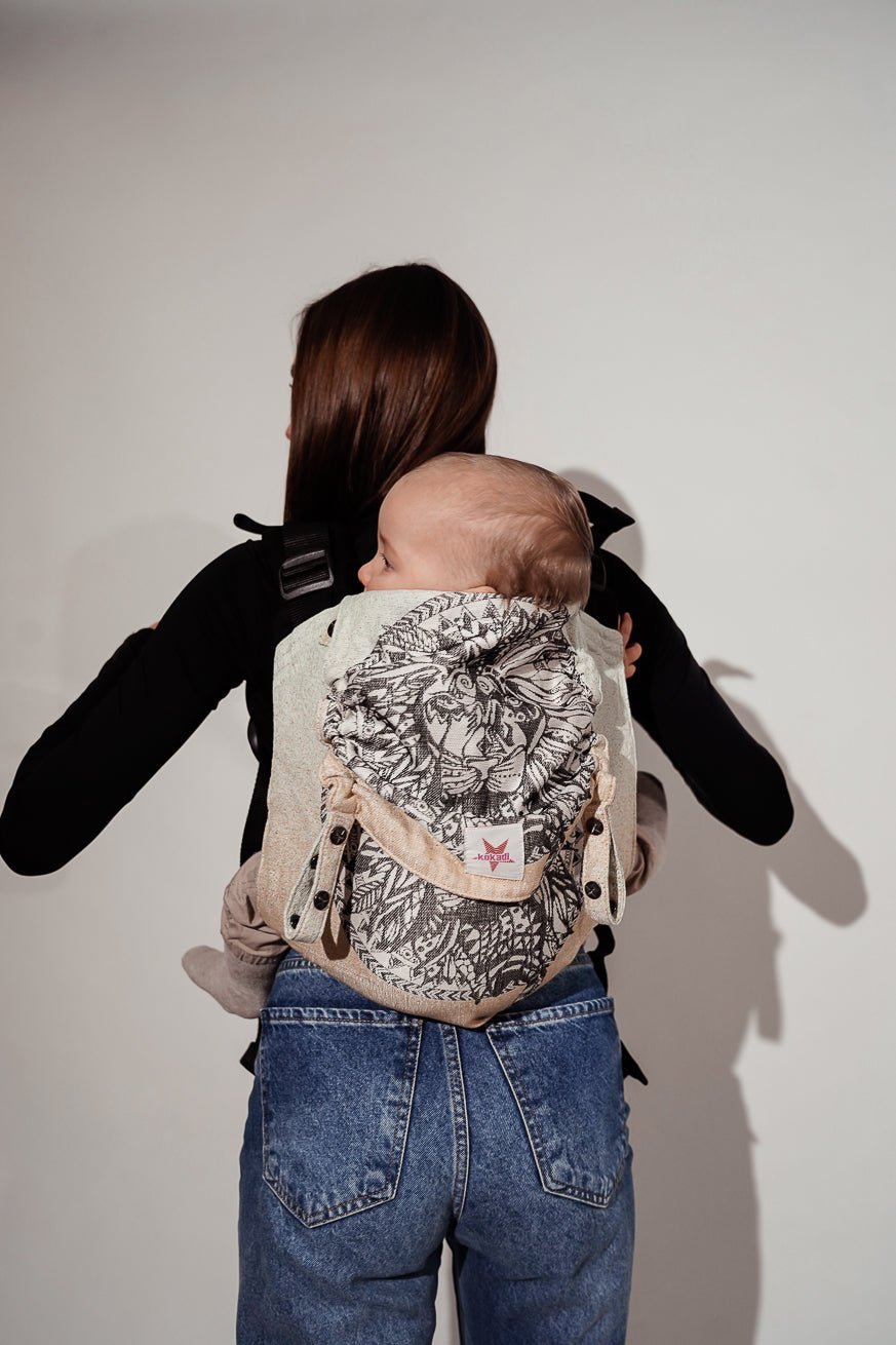 Babytrage Onbu Wild Mandala Lion - KOKADI