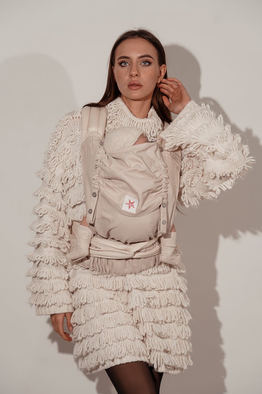 Draagzak TaiTai Gewoon crème - KOKADI