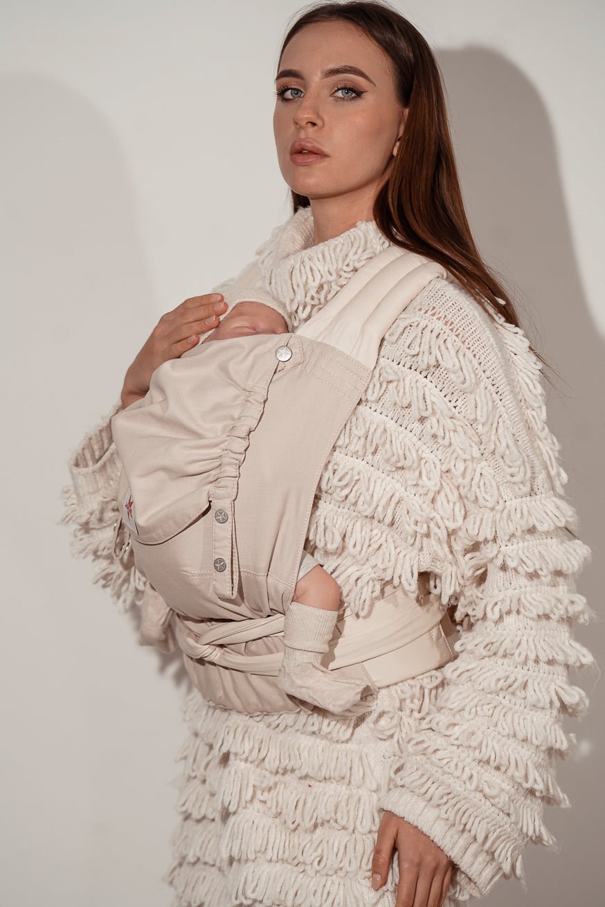 Draagzak TaiTai Gewoon crème - KOKADI