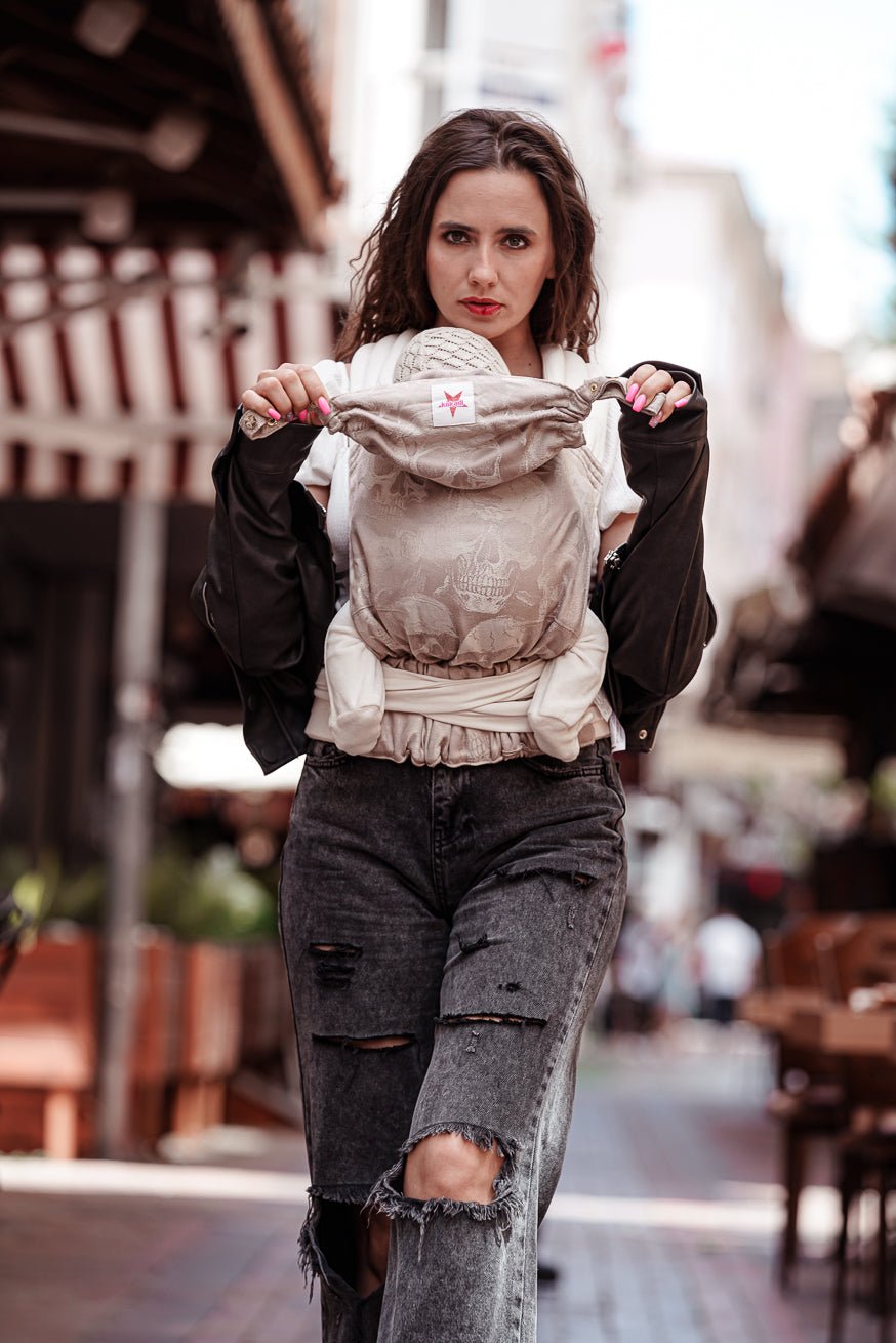 Draagzak TaiTai Zijdeachtige schedels - KOKADI