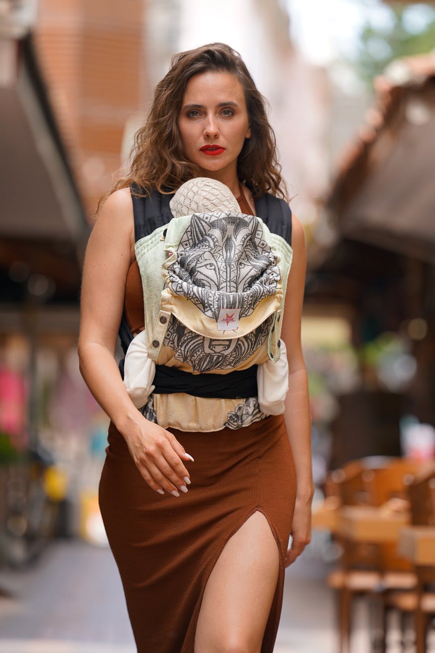 Draagzak TaiTai Wilde Mandalawolf - KOKADI