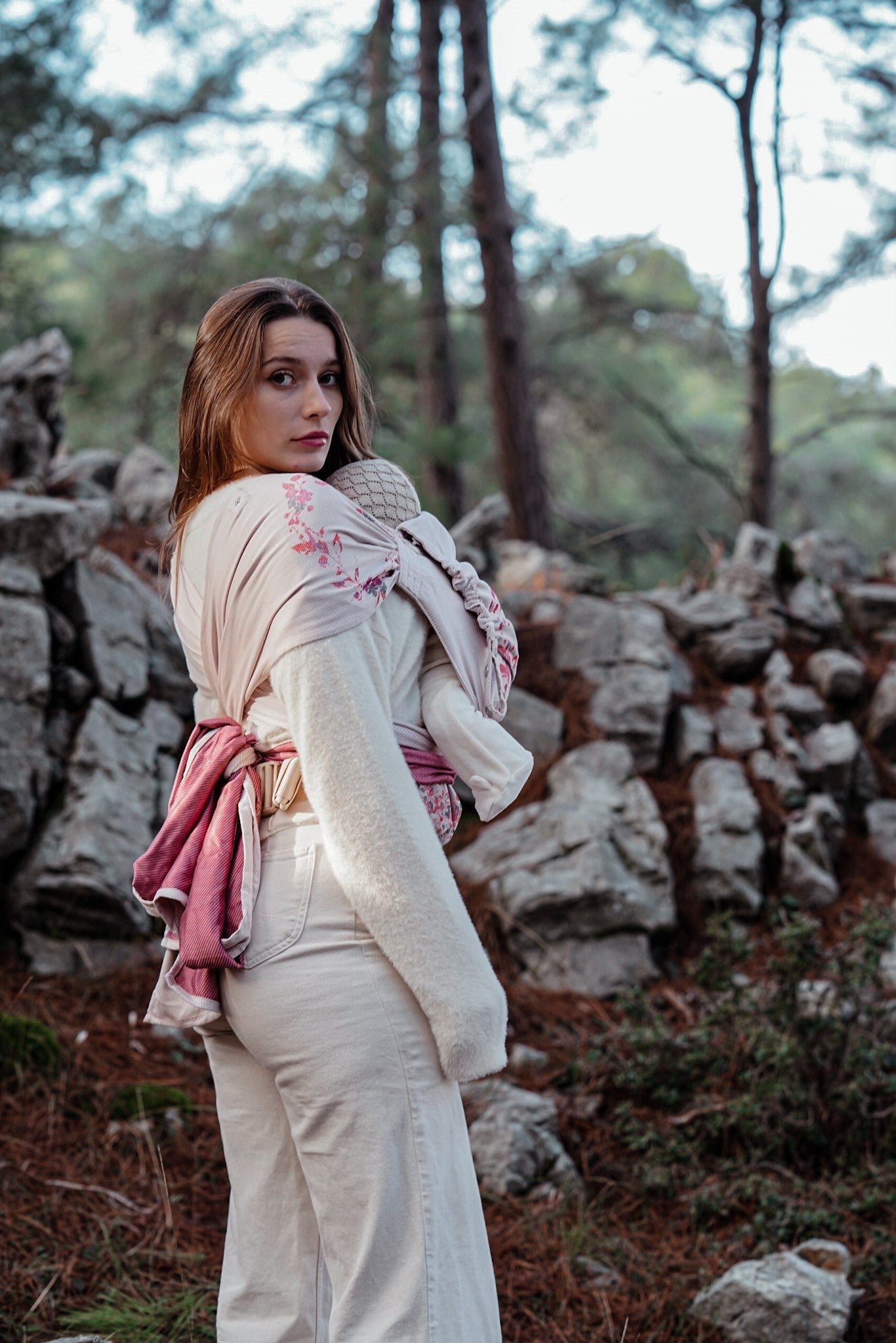 Babytrage WrapStar Fleur de Romy - KOKADI