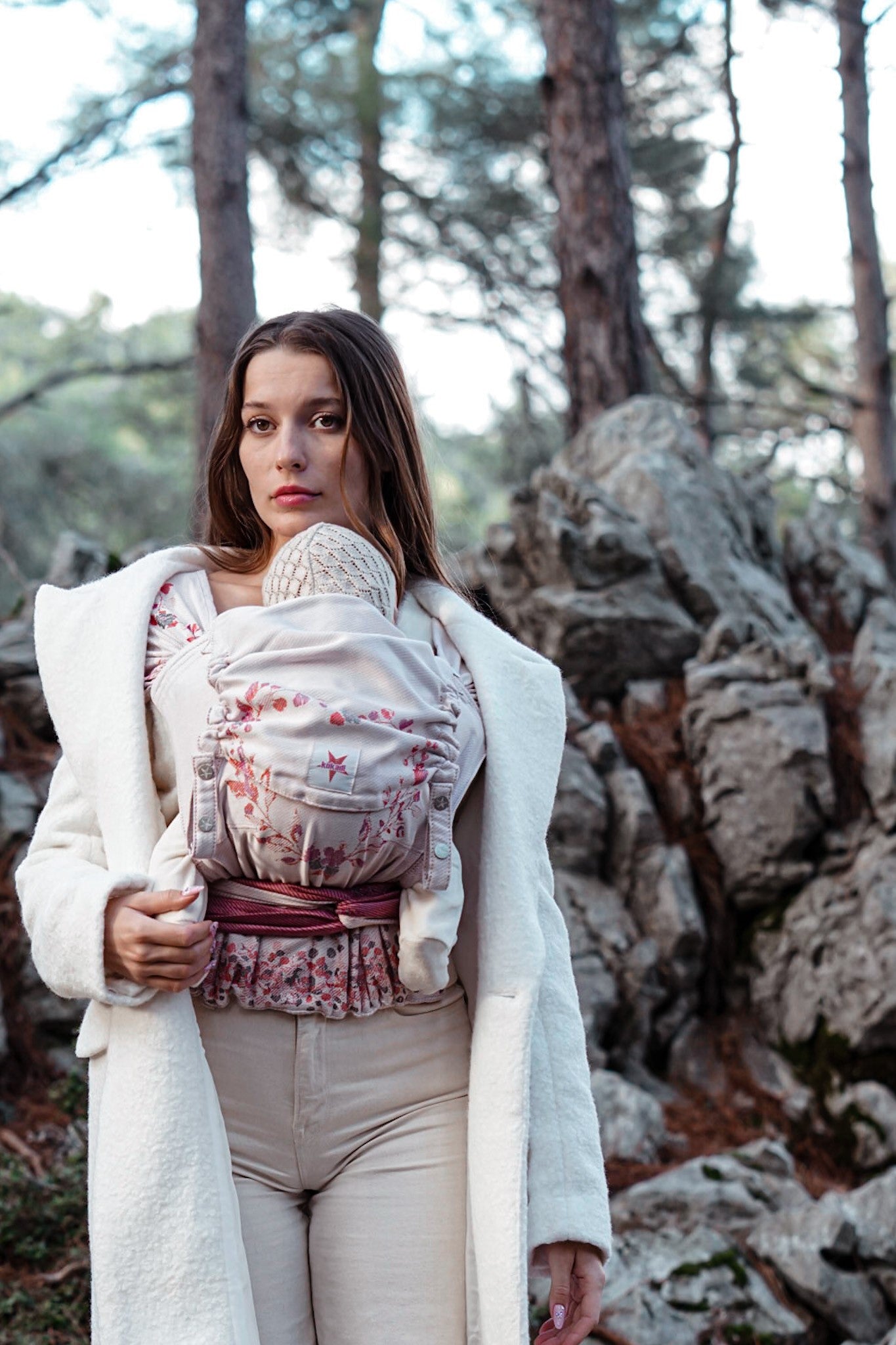 Babytrage WrapStar Fleur de Romy - KOKADI