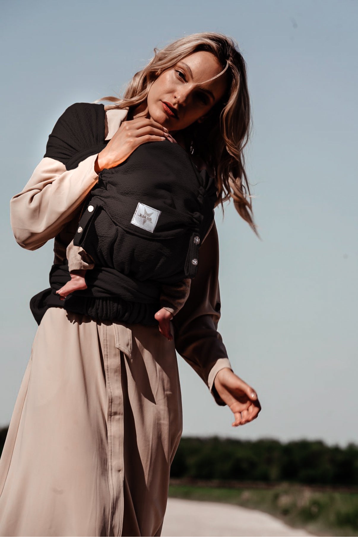 Draagzak WrapStar Heart2Heart Zwarte Schoonheid - KOKADI