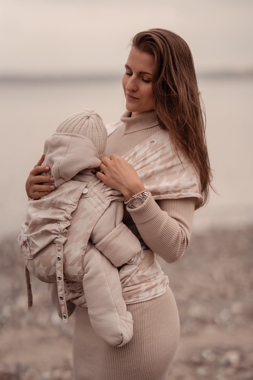 Draagzak WrapStar Pied-de-poule Campiano - KOKADI