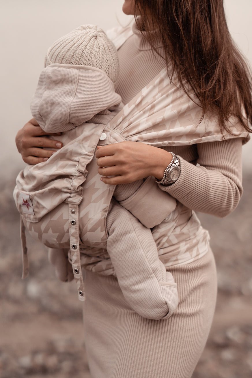 Draagzak WrapStar Pied-de-poule Campiano - KOKADI