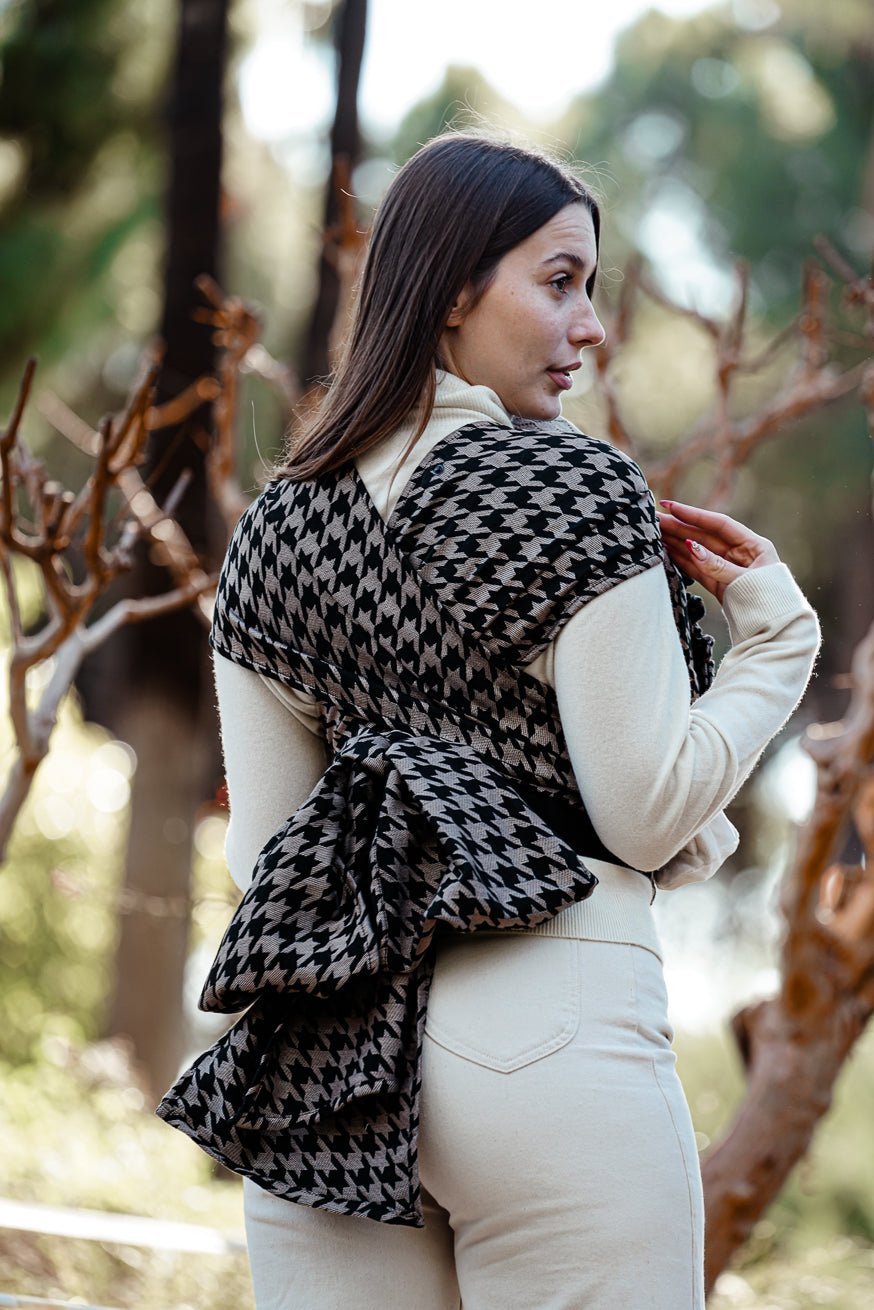 Draagzak WrapStar Pied-de-poule Maxim - KOKADI