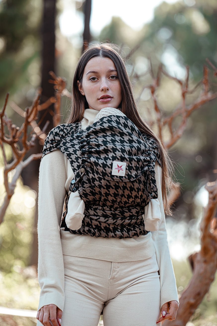 Draagzak WrapStar Pied-de-poule Maxim - KOKADI