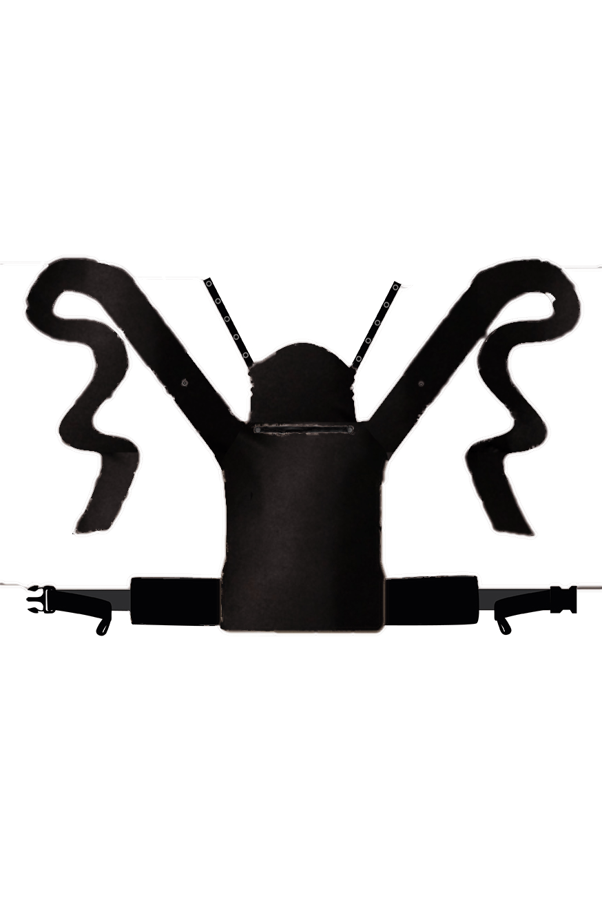 Draagzak WrapStar Gewoon zwart - KOKADI