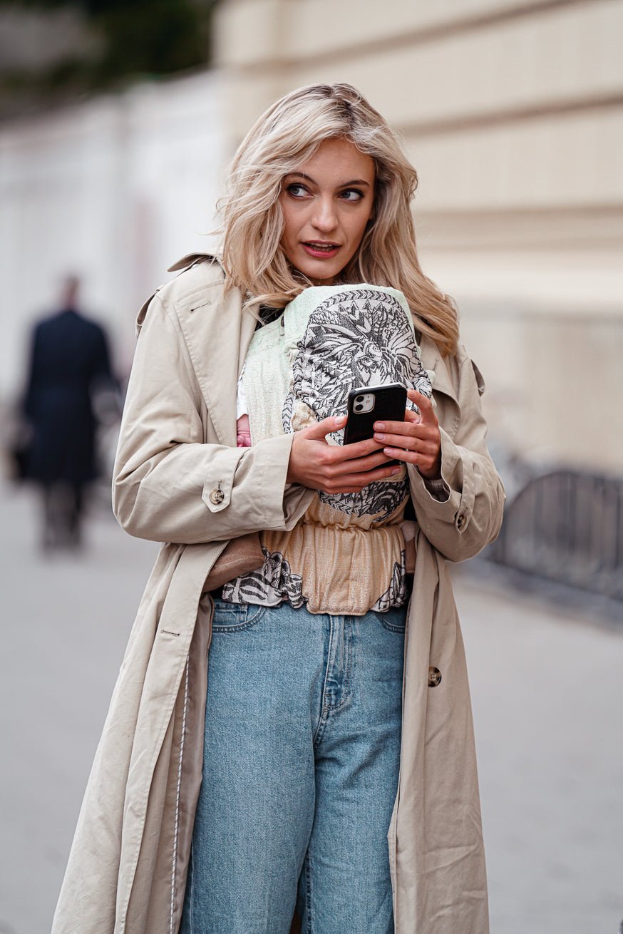 Draagzak WrapStar Wilde Mandala Tijger - KOKADI