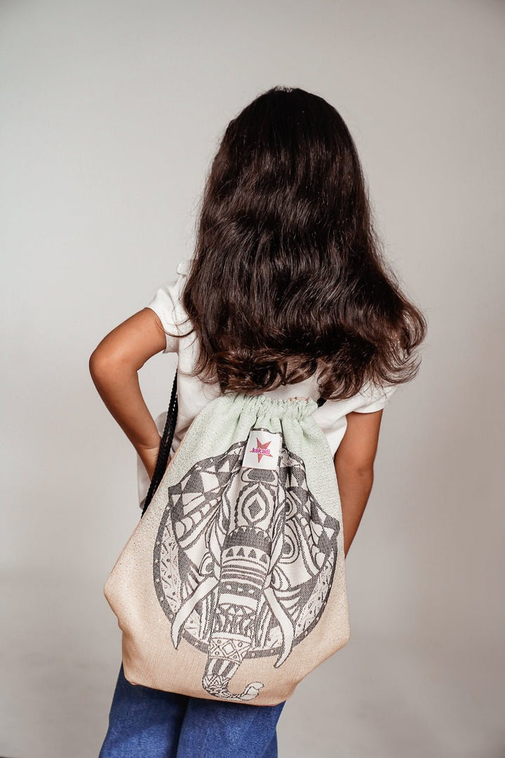 Mini hipstertasje Wild Mandala Olifant - KOKADI