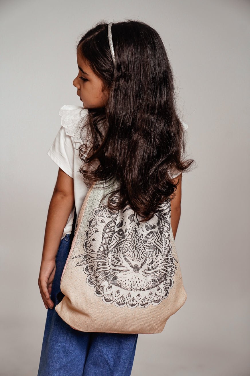 Mini hipstertasje Wild Mandala Tijger - KOKADI