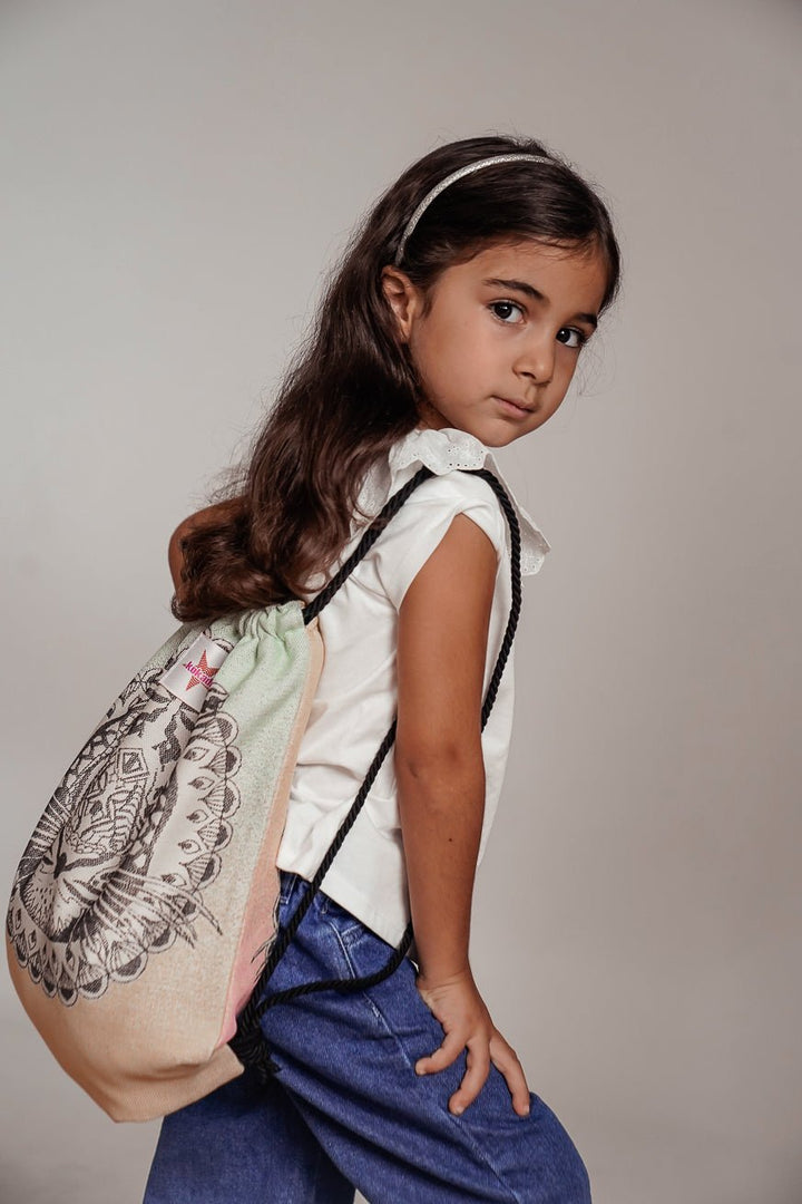 Mini hipstertasje Wild Mandala Tijger - KOKADI