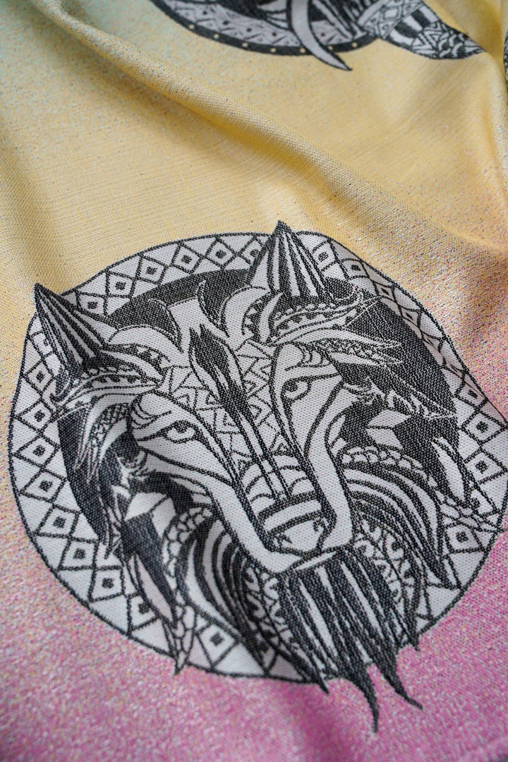 Mini hipstertasje Wild Mandala Wolf - KOKADI