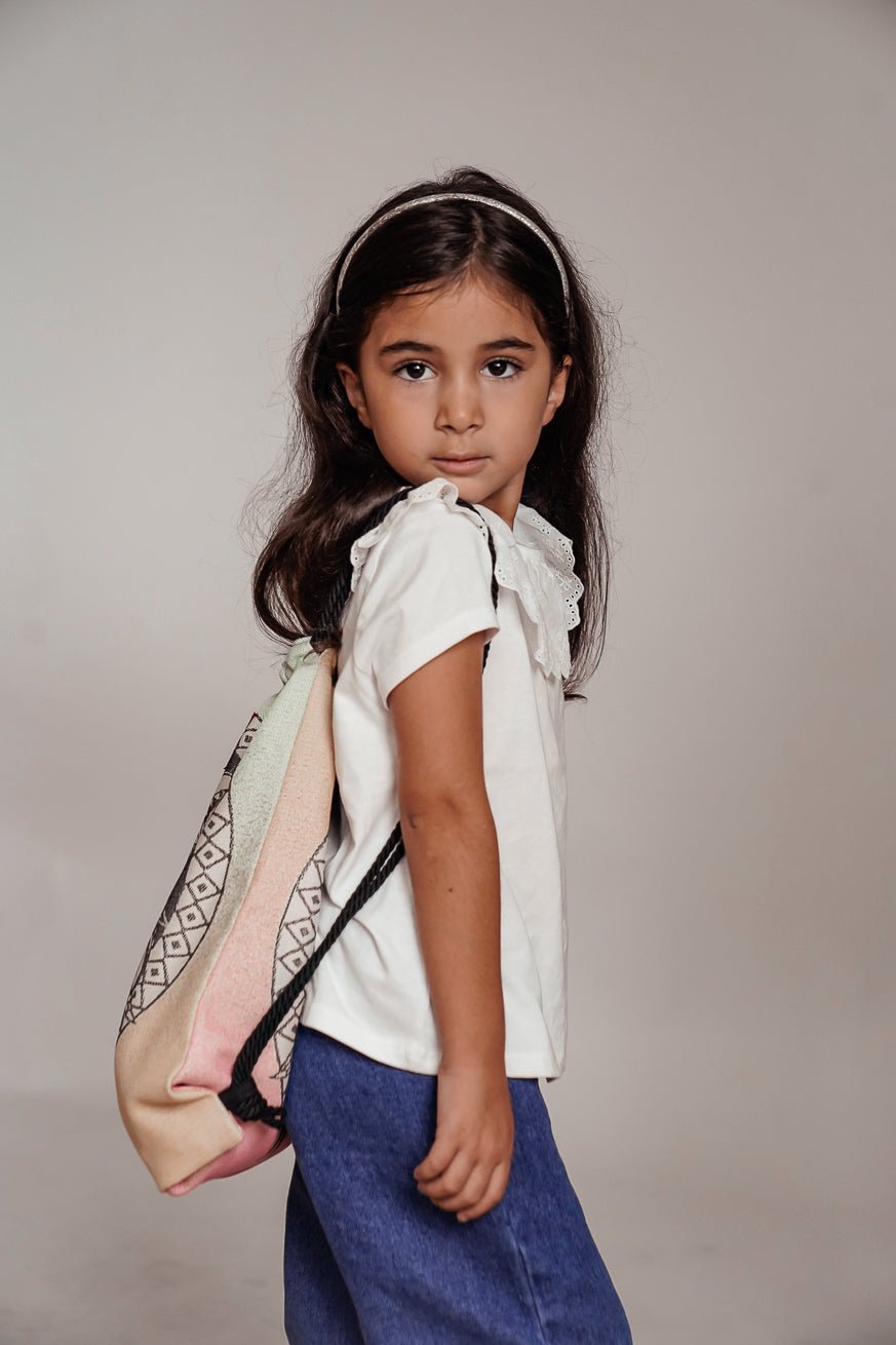 Mini hipstertasje Wild Mandala Wolf - KOKADI