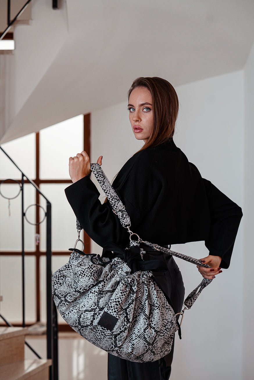 Mama Tas Slang Monochroom - KOKADI