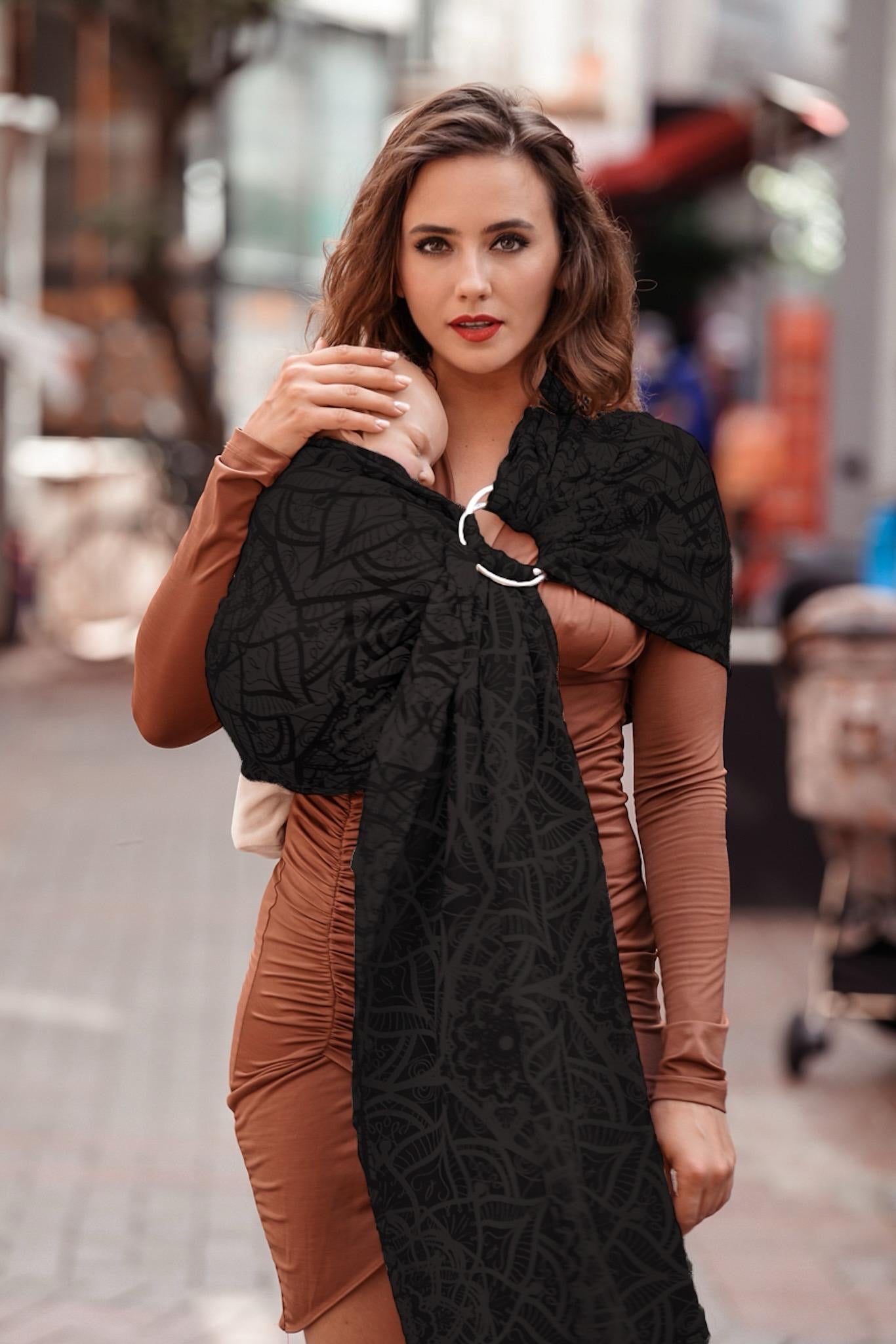 RingSling Lilenia Zwarte Schoonheid - KOKADI