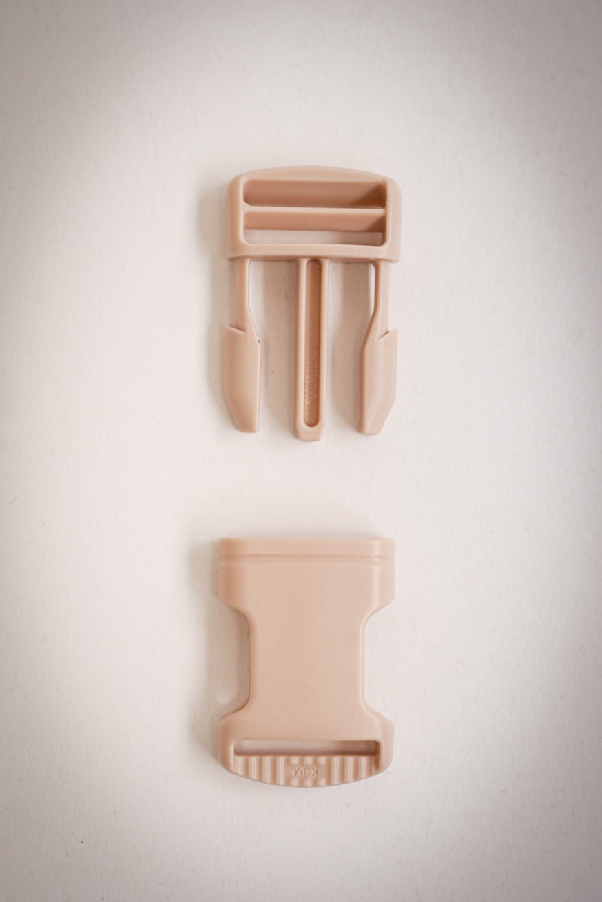 Gesp 25 mm crème - KOKADI