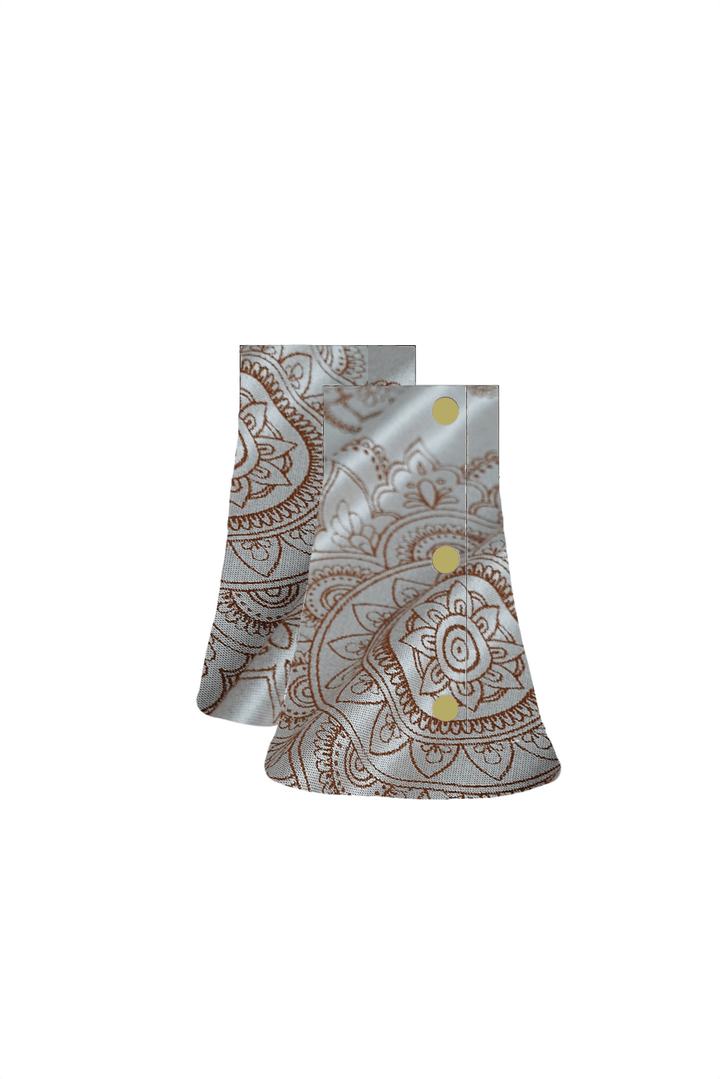 Schouderbandbeschermer Mandala Latte Macchiato x Bamboe - KOKADI