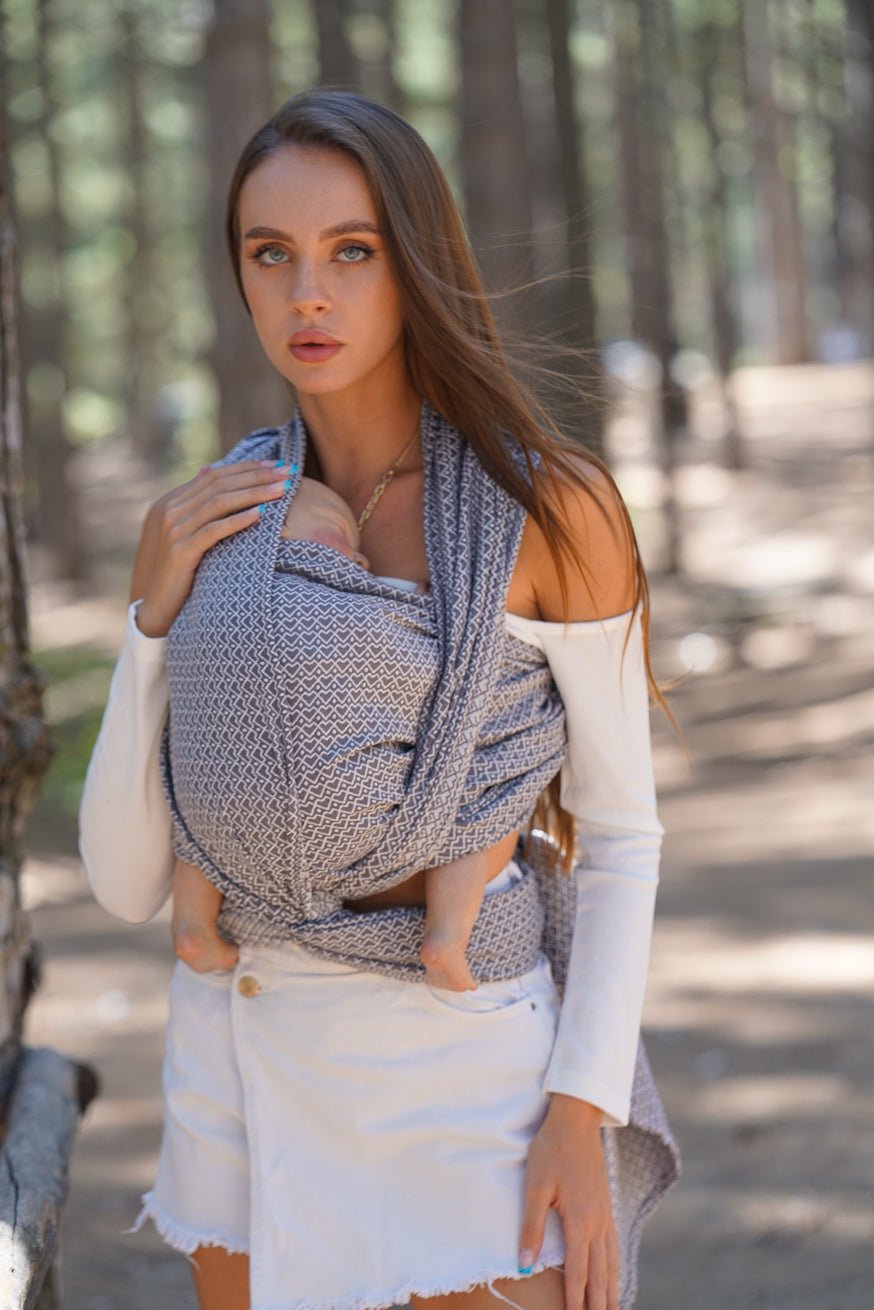 Draagdoek Heart2Heart Steen - KOKADI