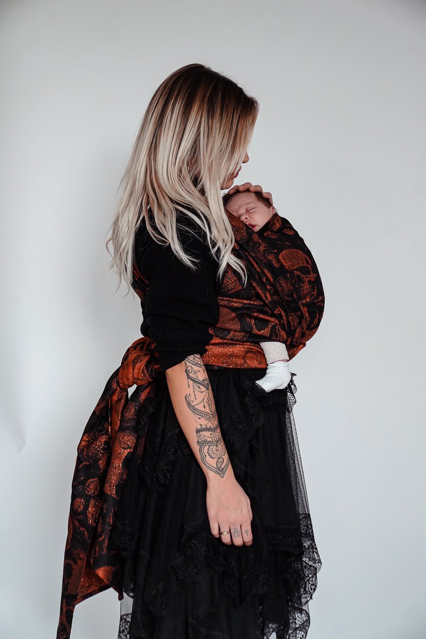 Draagdoek Schedels x Florian - KOKADI