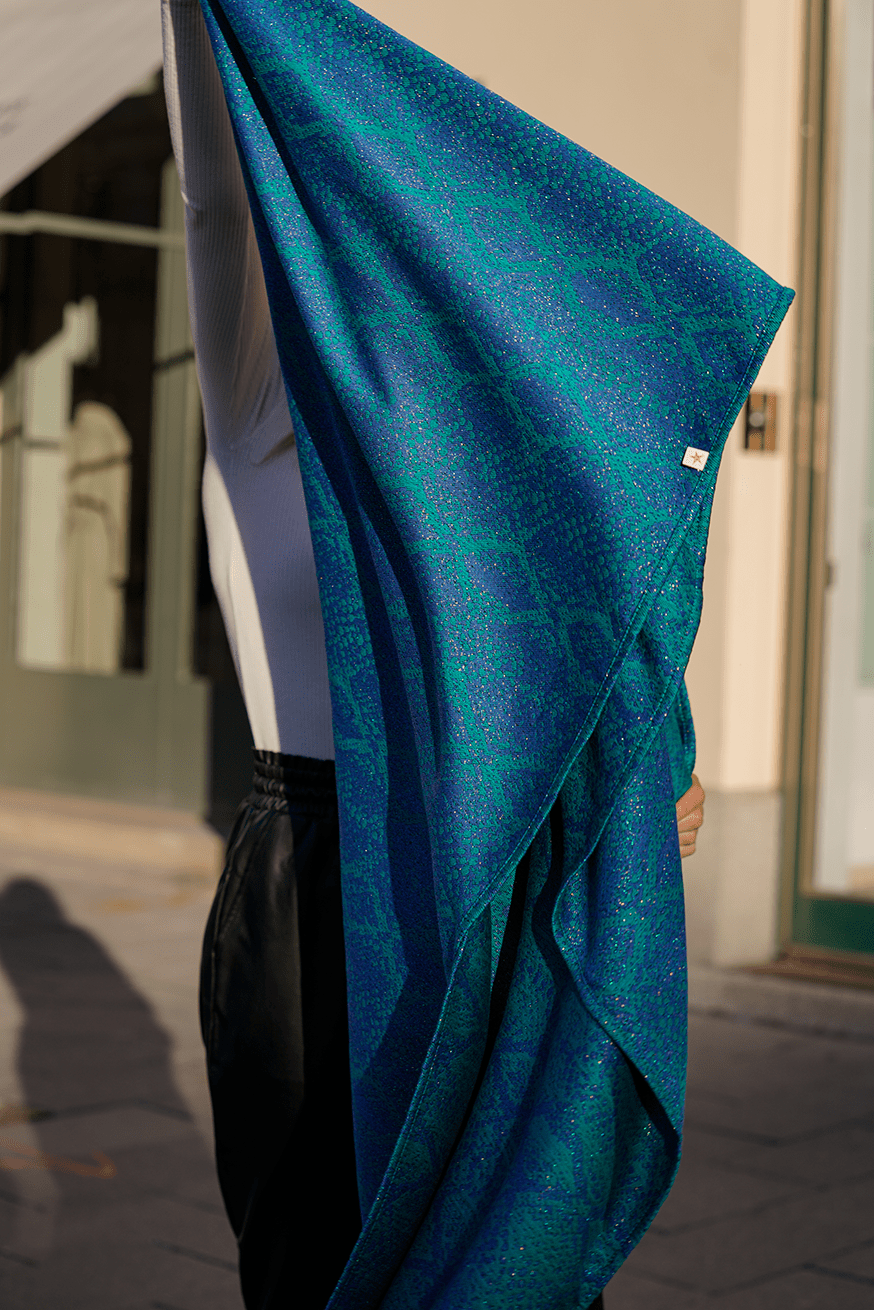 Draagdoek Slang Azzura - KOKADI