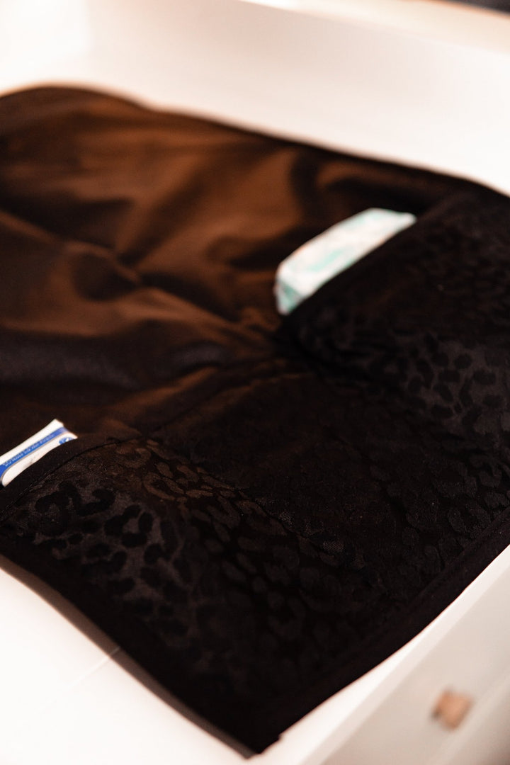 Aankleedkussen Safari Black Beauty - KOKADI