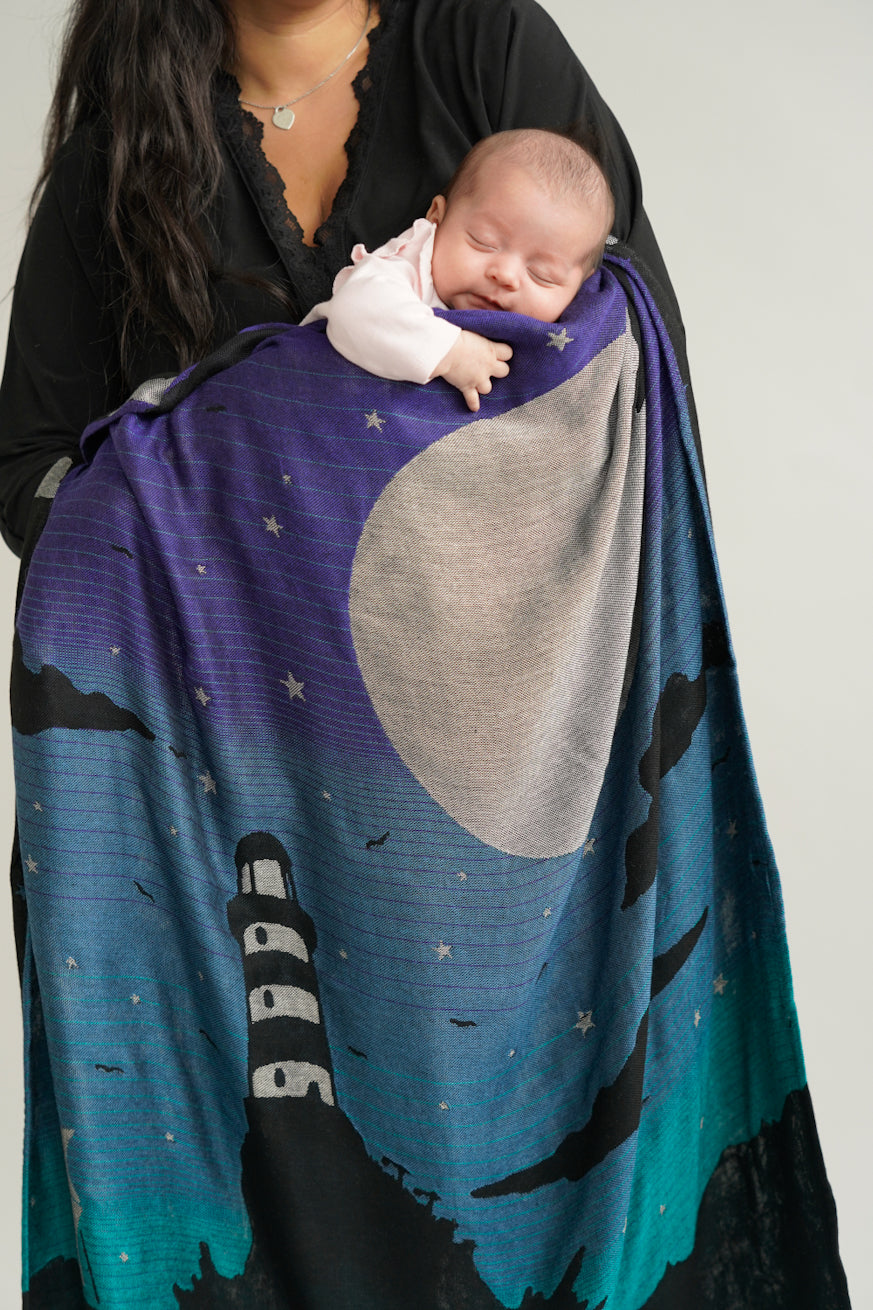 Knuffelende doek/sjaal mijn vuurtoren nils