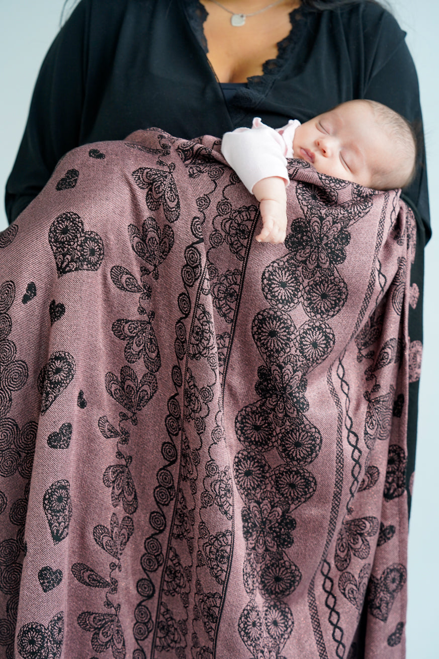 Knuffelige doek/sjaal Dantelle Katharina