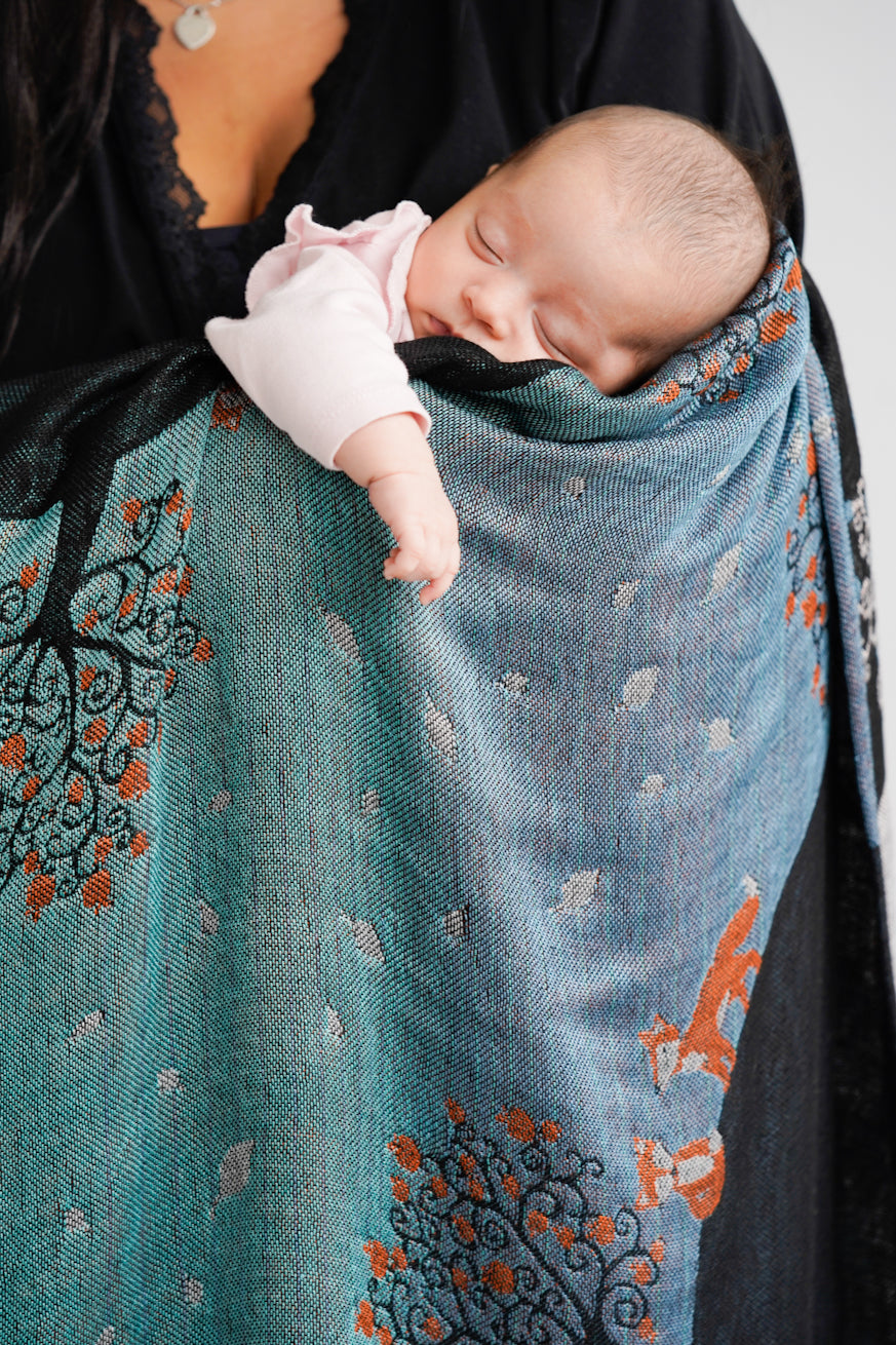 Knuffelige doek/sjaal wonder Fox svea