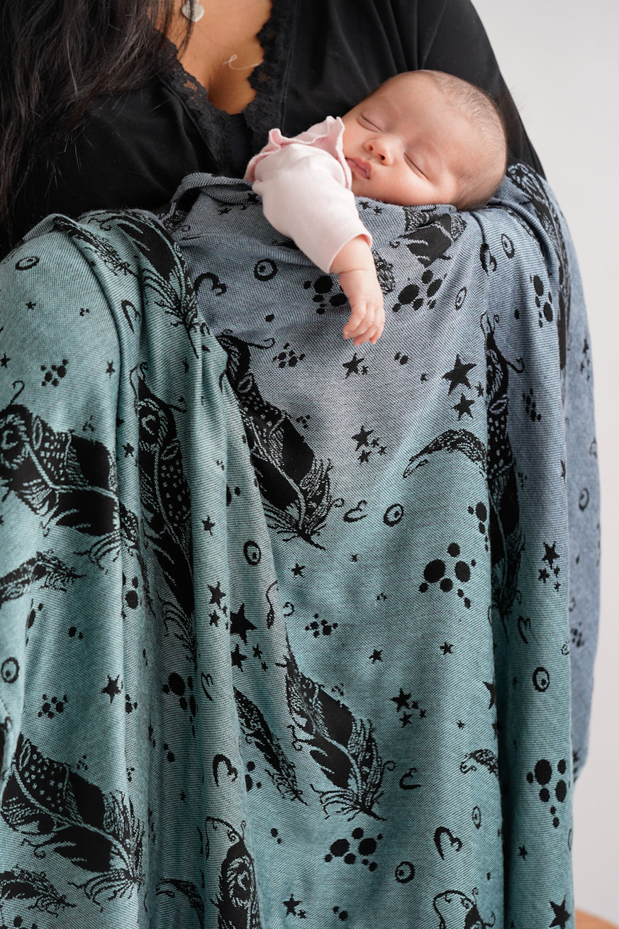 Baby -deken Blue Niyaha Reloaded