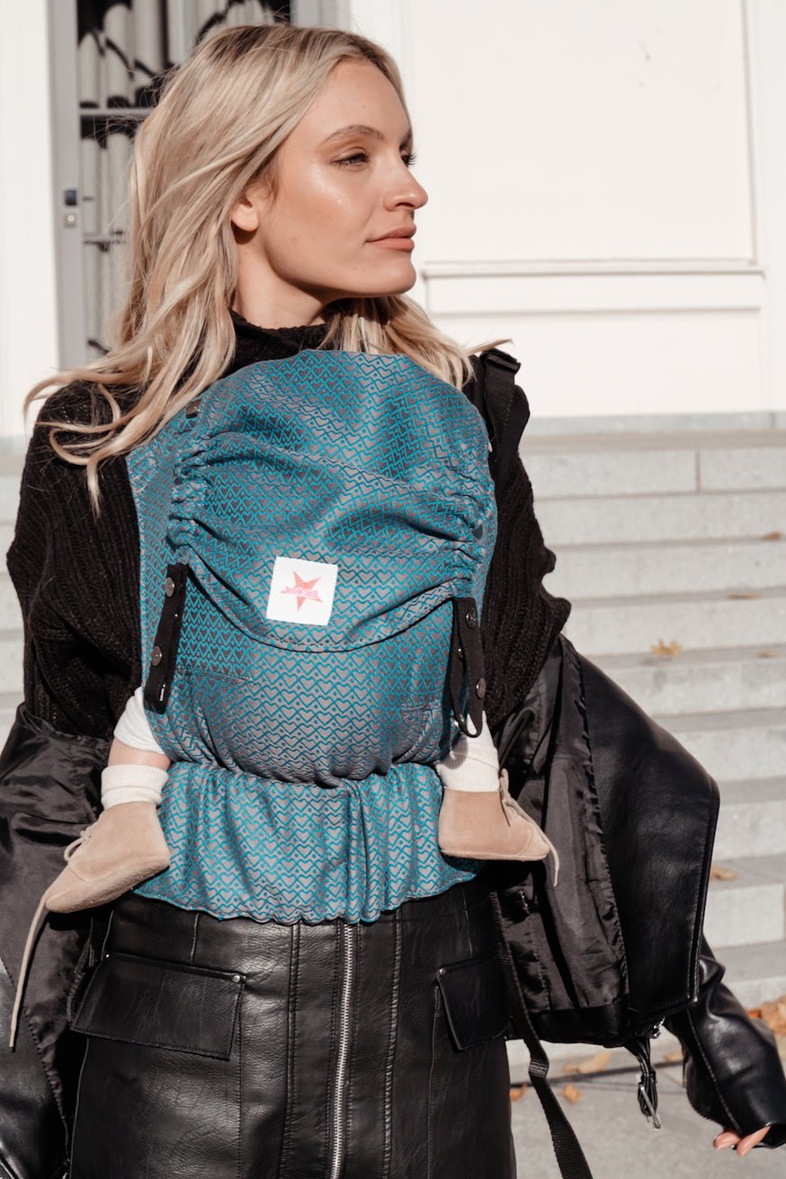 Draagzak Flip Heart2Heart-lagune - KOKADI