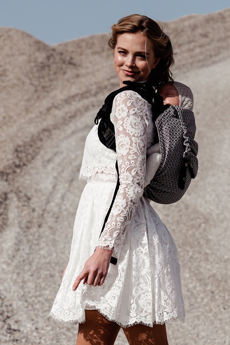 Draagzak Onbu Heart2Heart Steen - KOKADI