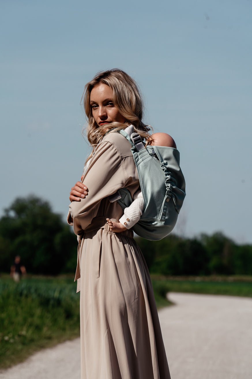 Draagzak Onbu Gewoon mint- KOKADI