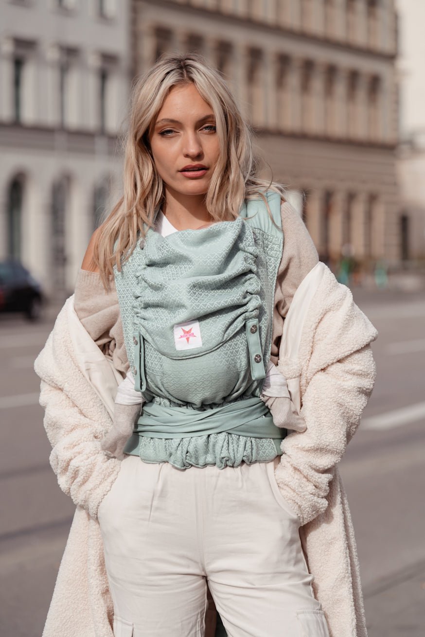 Draagzak TaiTai Heart2Heart Munt - KOKADI