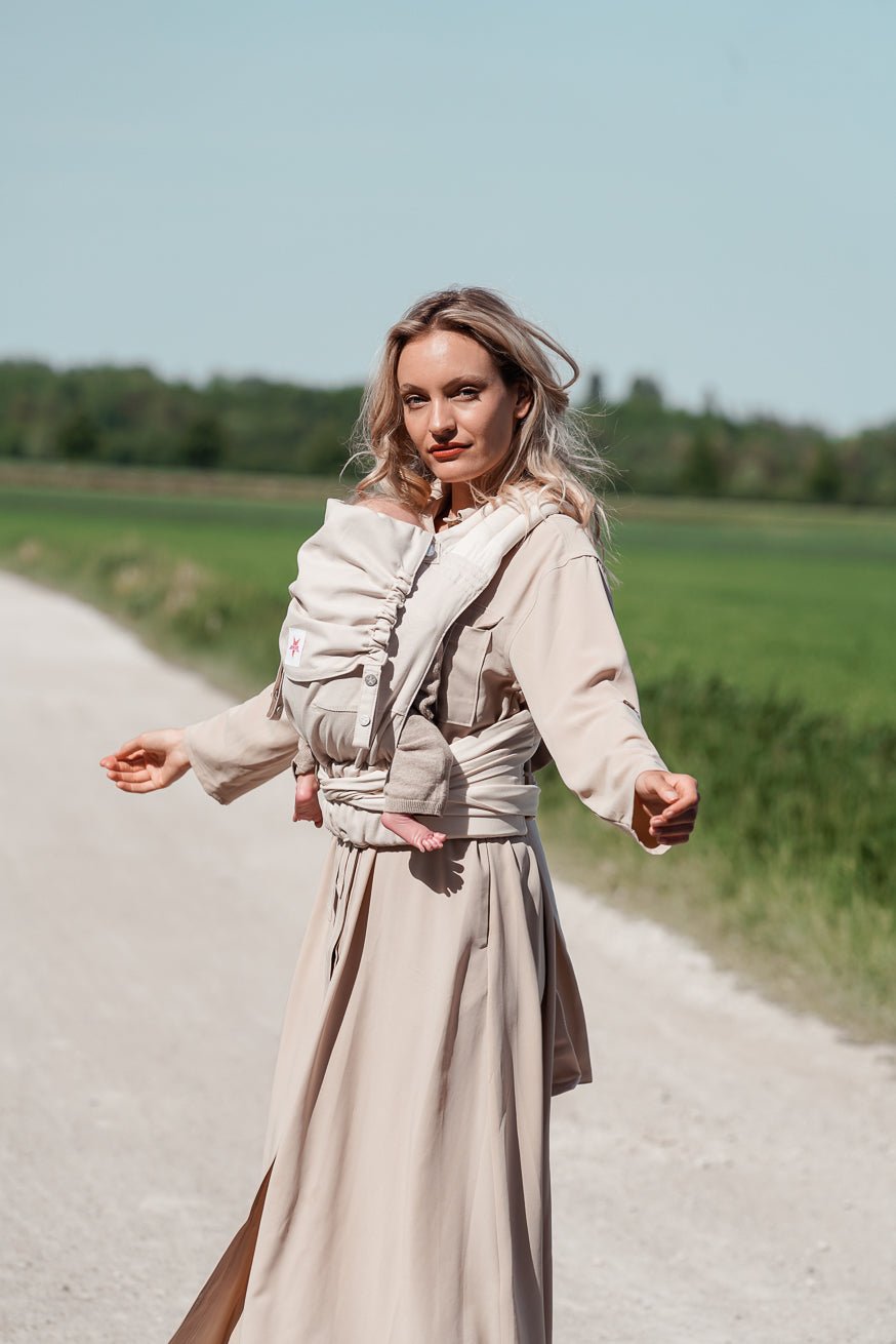 KOKADI Babydrager TaiTai gewoon crème